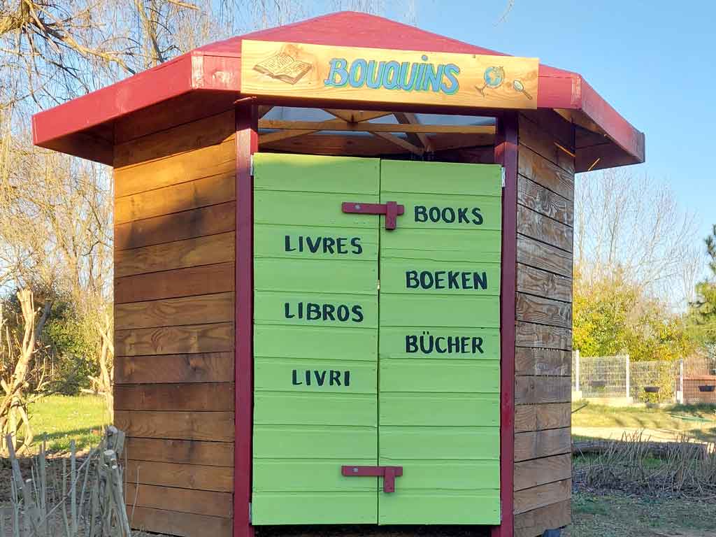 bibliothèque camping Le Siléo